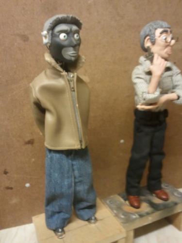 Thomas and Howrith puppets, WIP