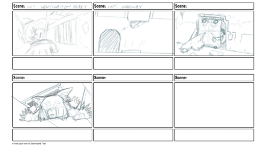 story boards sketches